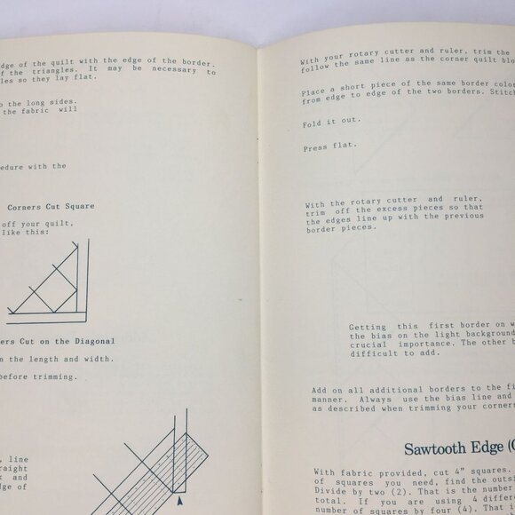 Vintage 1985 Lover's Knot Eleanor Burns Quilt Quilting Patterns Design Idea Book - Picture 9 of 11